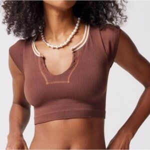 Go for gold urban outfitters top